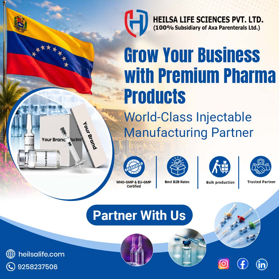 Pharmaceutical Manufacturer from India to Venezuela