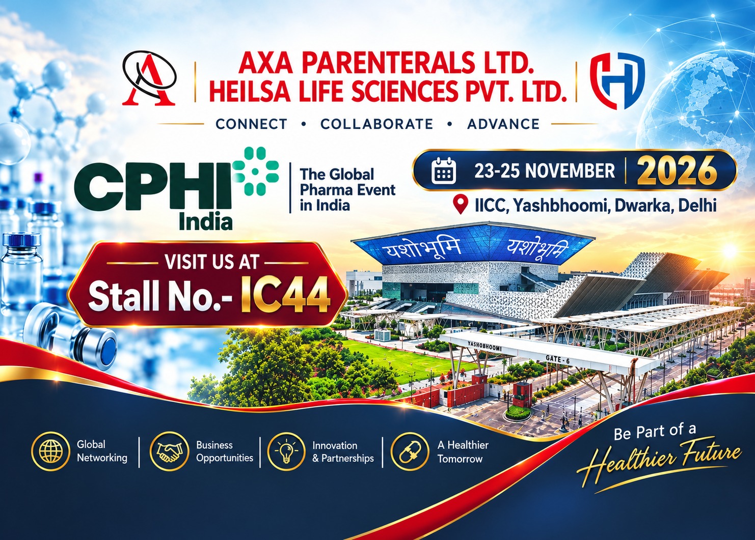 CPHI Milan 2026 - Heilsa Life Sciences