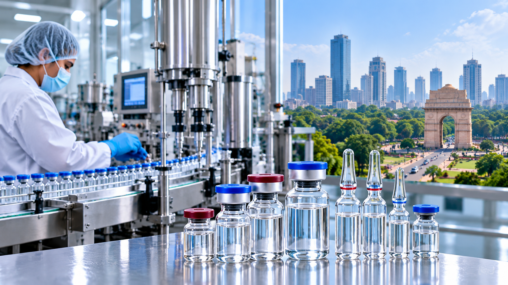 Modern healthcare and pharmaceutical environment serving Delhi NCR