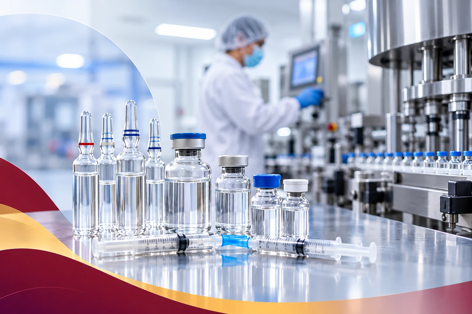 Pharmaceutical manufacturing portfolio and injectable products